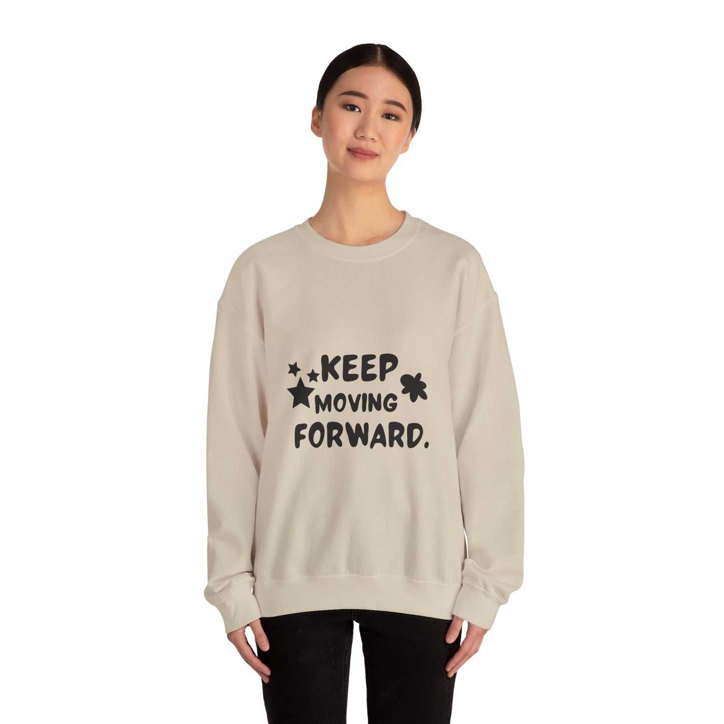 Keep Moving Forward Unisex Heavy Blend™ Crewneck Sweatshirt
