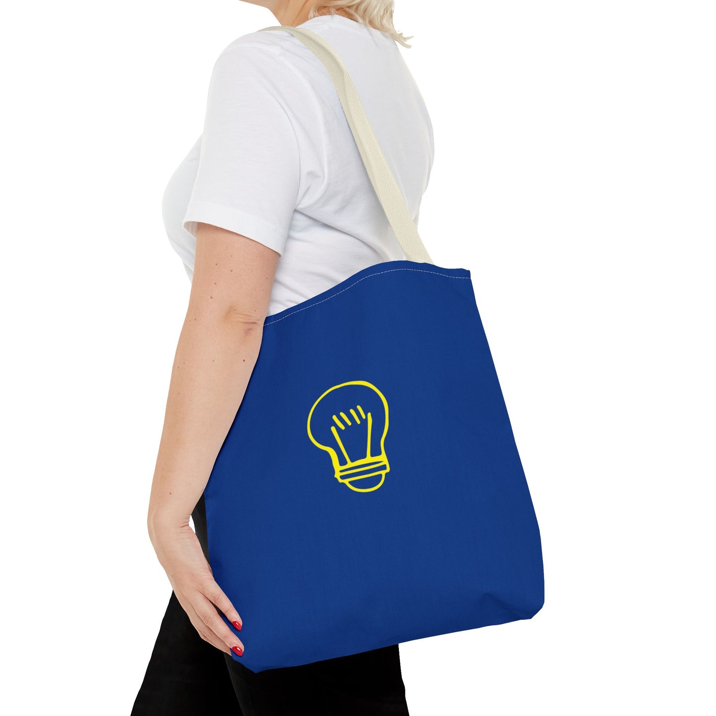 Drawing Light Bulb Tote Bag (AOP)