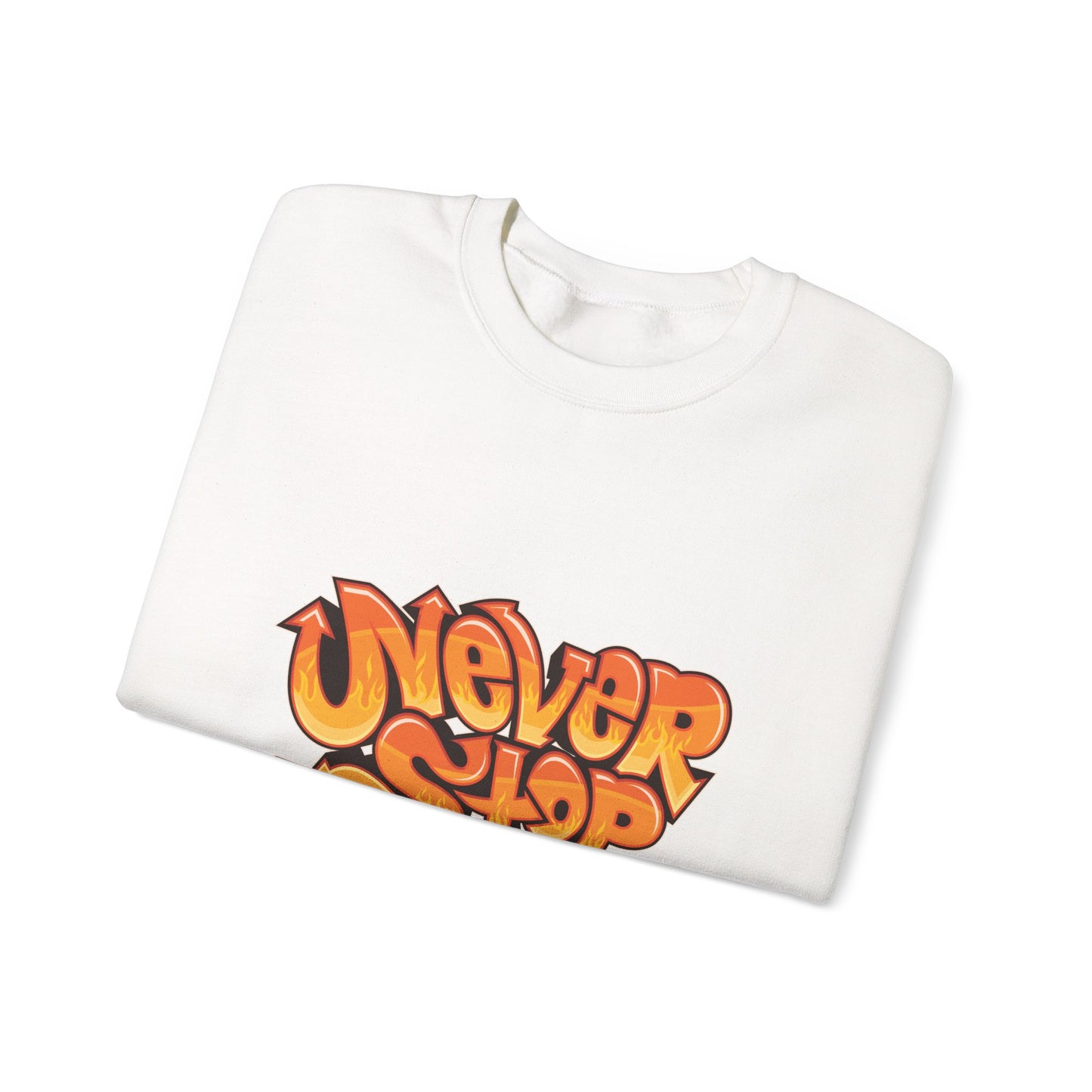 Never Stop Dreaming Unisex Heavy Blend™ Crewneck Sweatshirt