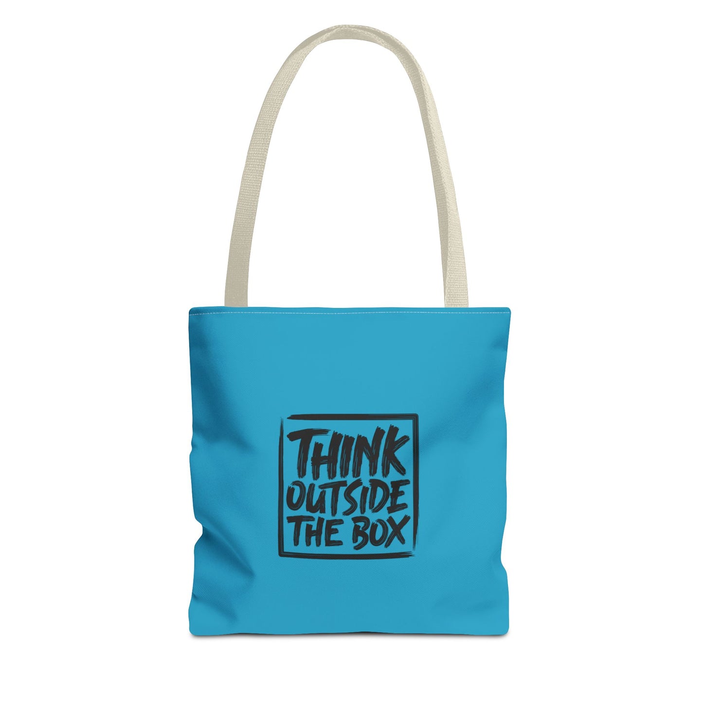 Think Outside The Box Tote Bag (AOP)