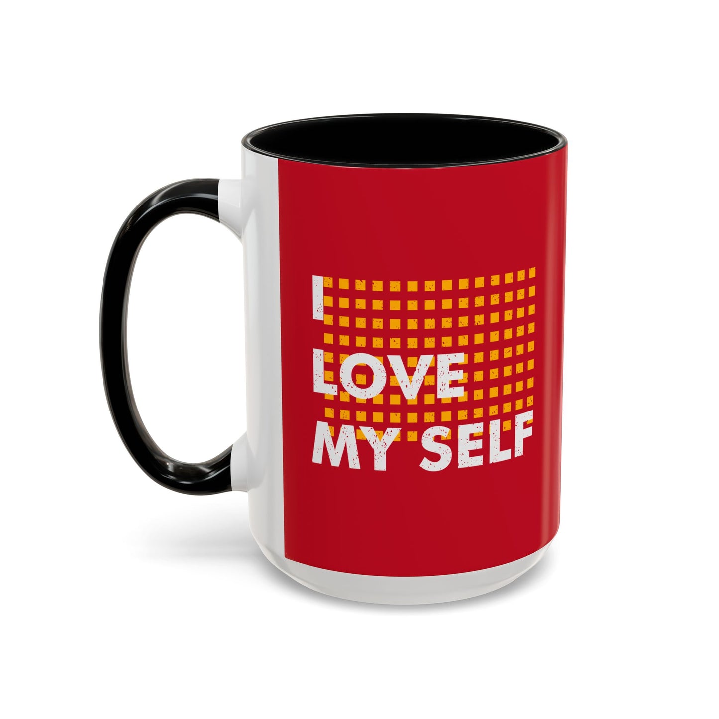 I Love Myself Accent Coffee Mug (11, 15oz)