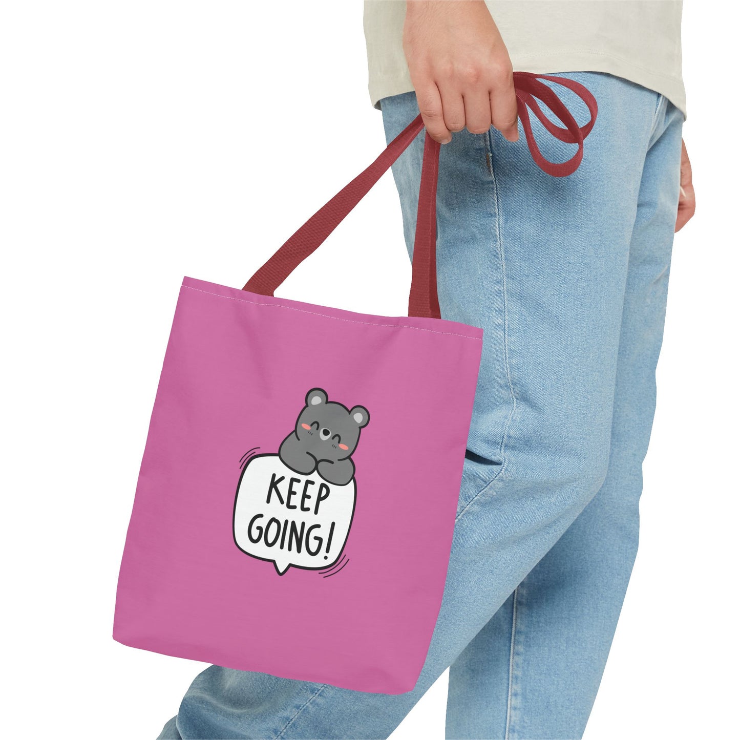 Keep Going Tote Bag (AOP)