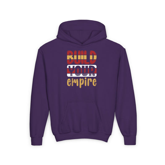 Build Your Empire Youth Heavy Blend Hooded Sweatshirt