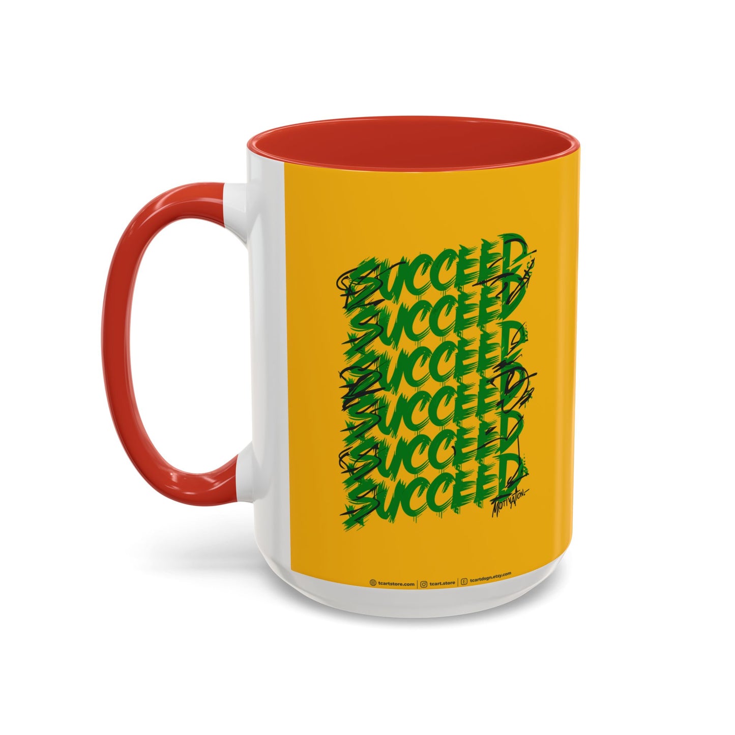 Succeed Accent Coffee Mug (11, 15oz)