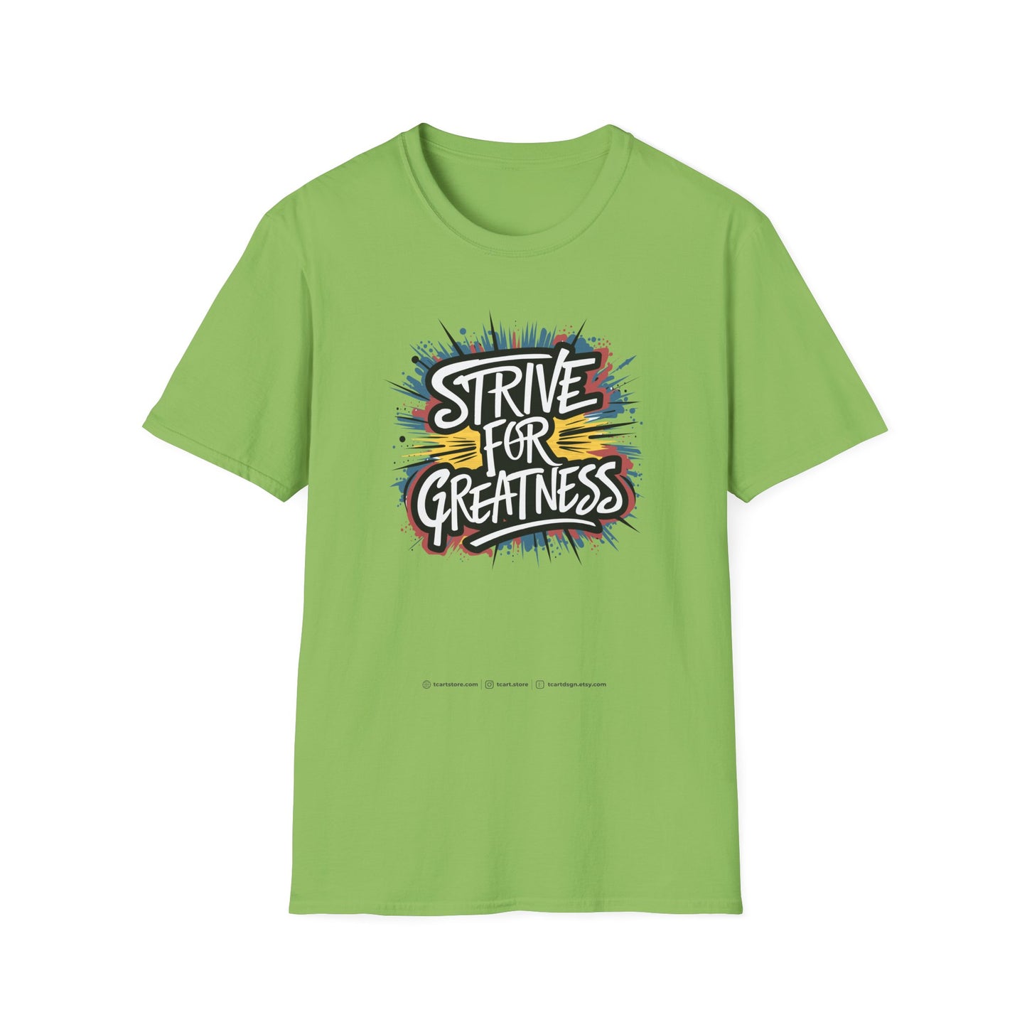 Strive For Greatness Unisex Softstyle T-Shirt