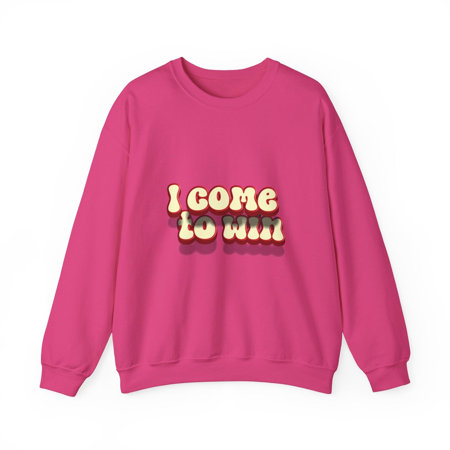 I Come To Win Unisex Heavy Blend™ Crewneck Sweatshirt