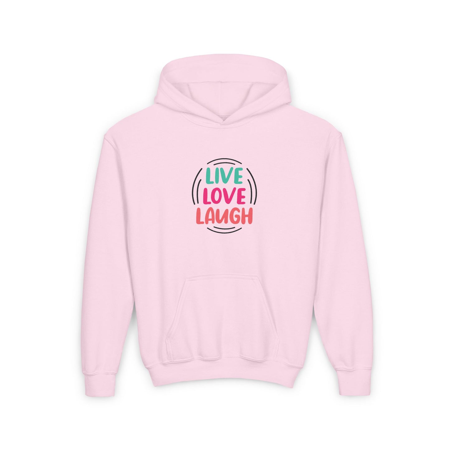 Live Love Laugh Youth Heavy Blend Hooded Sweatshirt