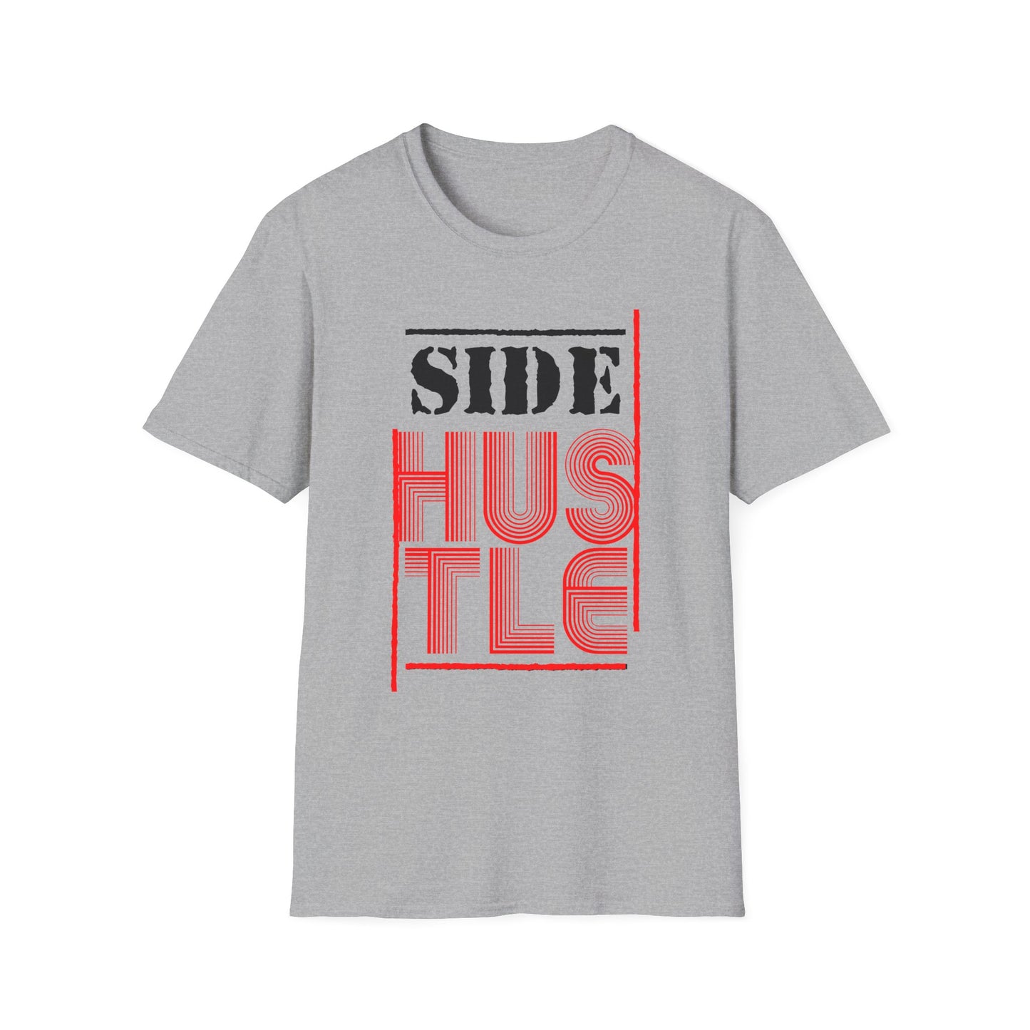 Side Hus Tle Unisex Softstyle T-Shirt
