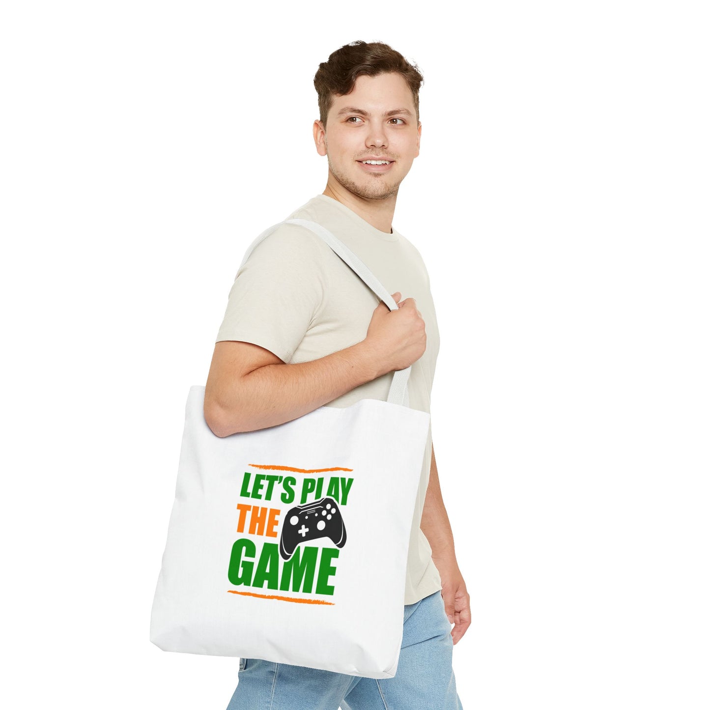 Let's Play The Game Tote Bag (AOP)