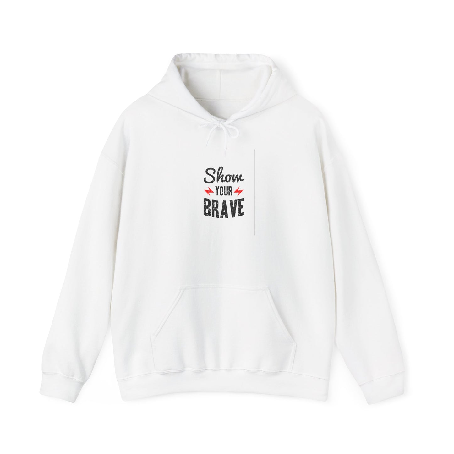 Show Your Brave Unisex Heavy Blend™ Hooded Sweatshirt