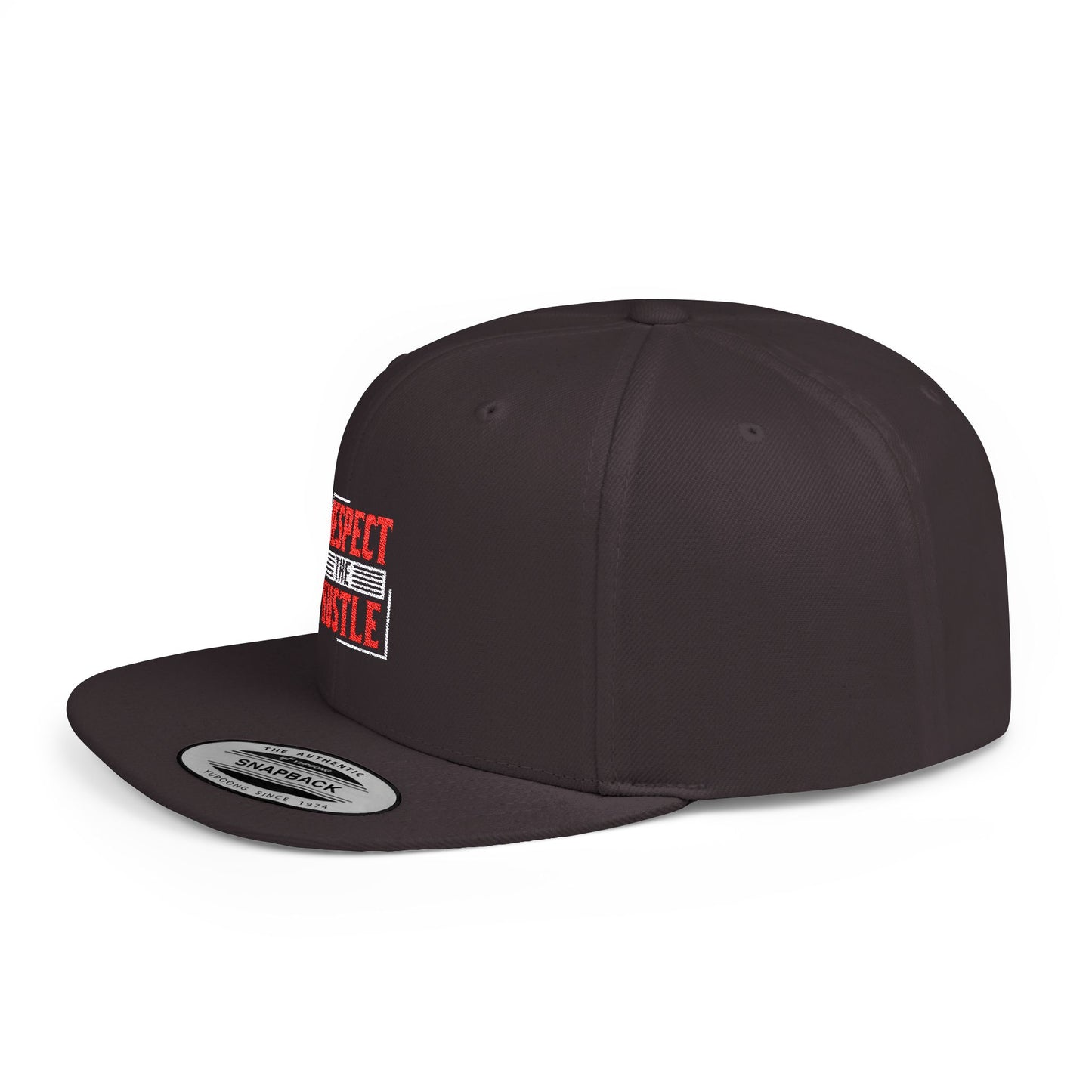 Respect The Hustle Flat Bill Snapback