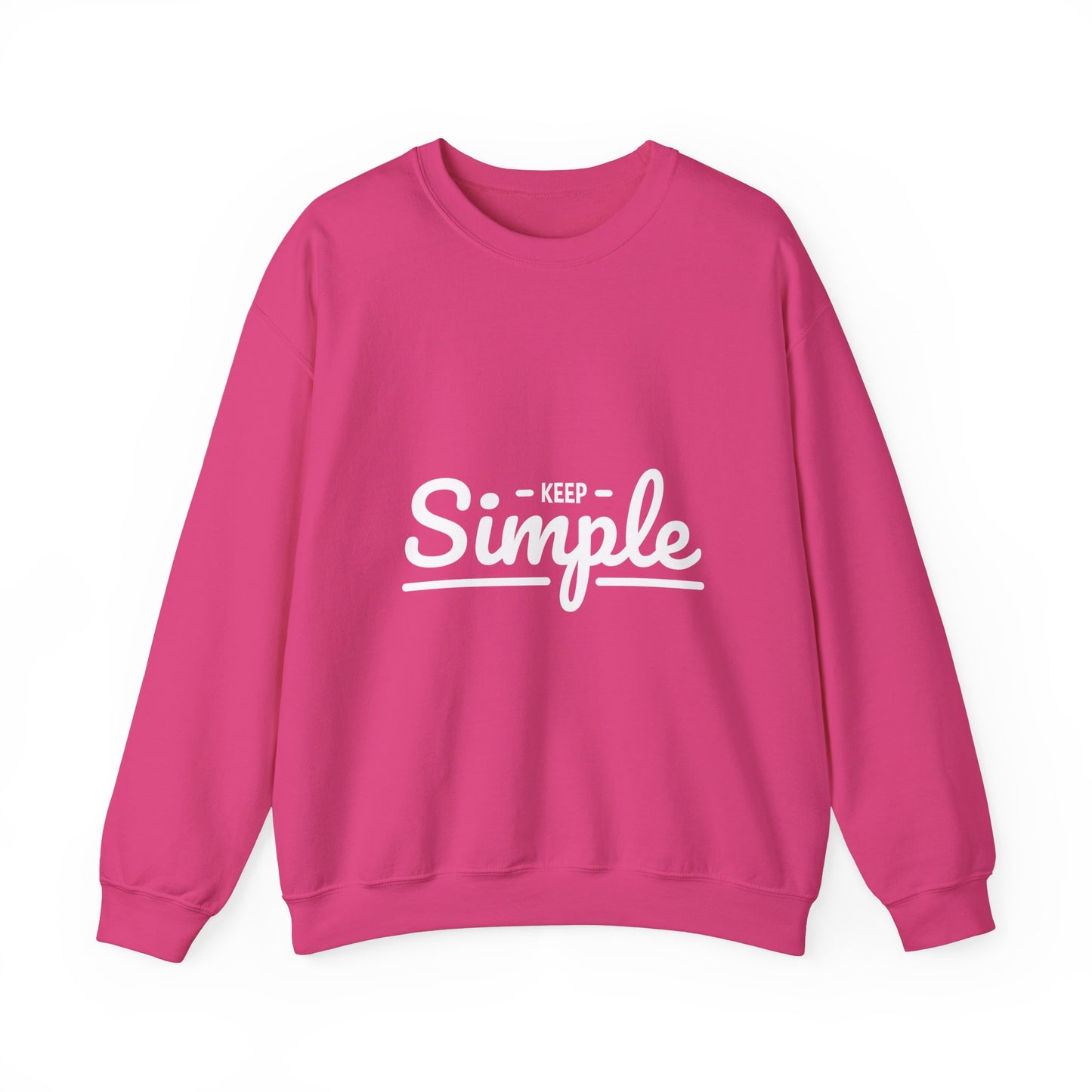 Keep Simple Unisex Heavy Blend™ Crewneck Sweatshirt