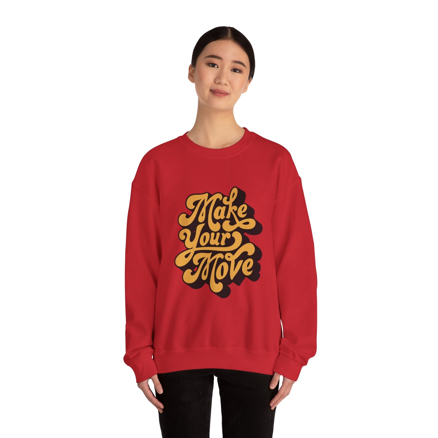 Make Your Move Unisex Heavy Blend™ Crewneck Sweatshirt