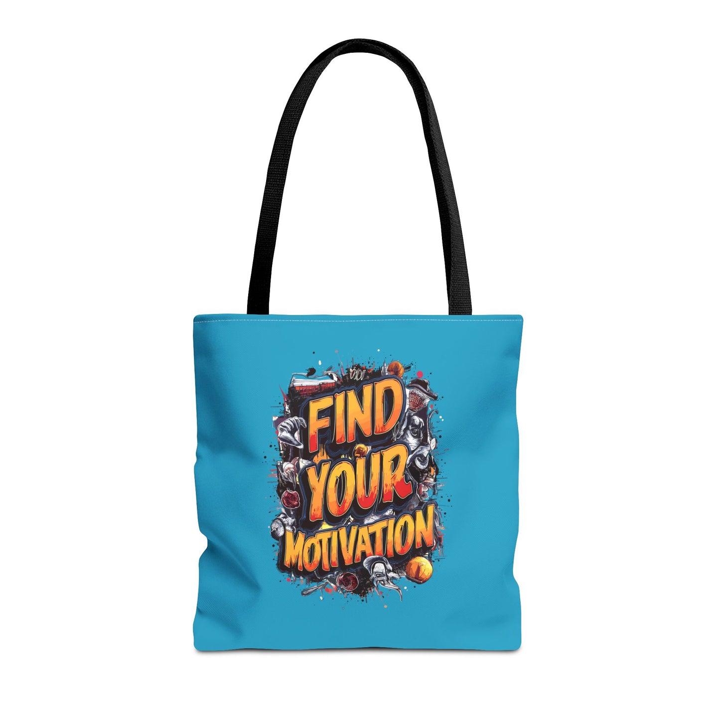 Find Your Motivation Tote Bag (AOP)