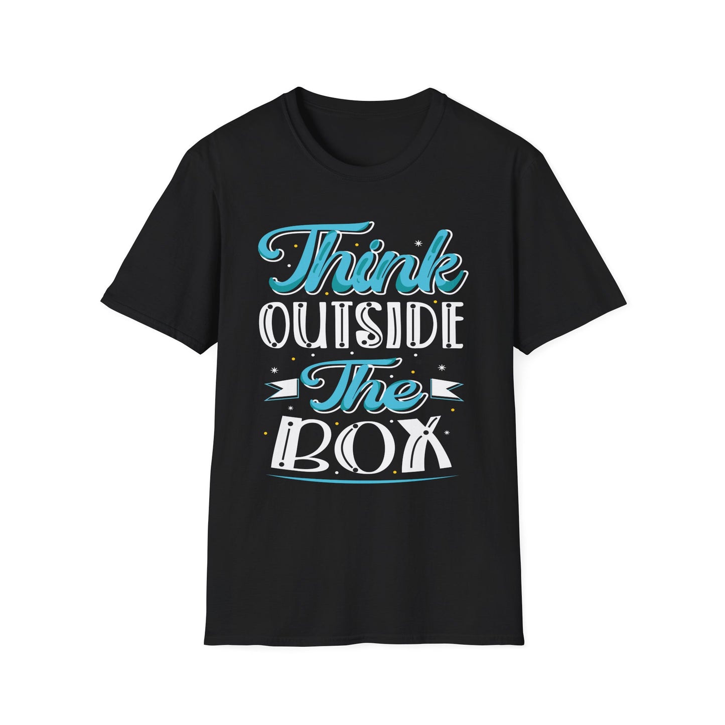 Think Outside The Box  Unisex Softstyle T-Shirt