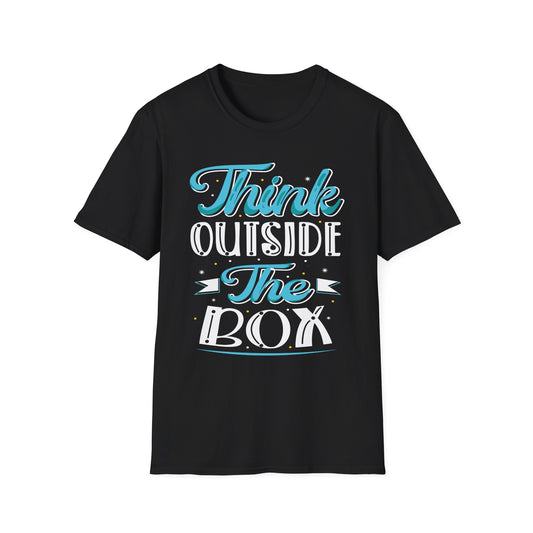 Think Outside The Box  Unisex Softstyle T-Shirt