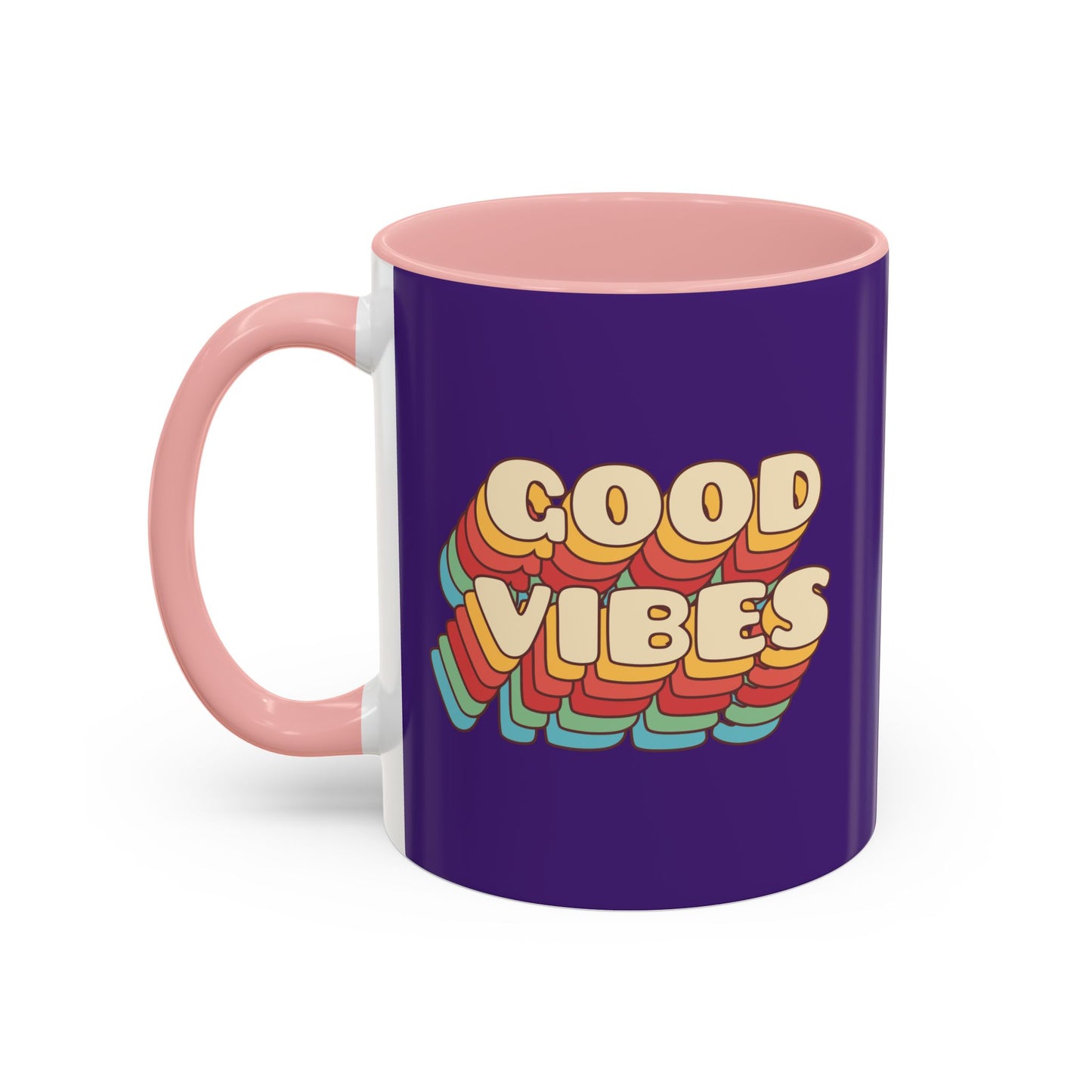 Good Vibes Accent Coffee Mug (11, 15oz)