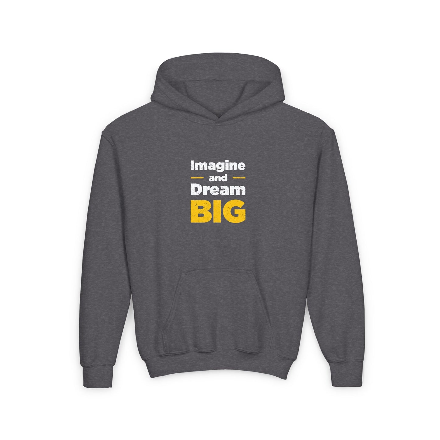 Imagine And Dream Big Youth Heavy Blend Hooded Sweatshirt
