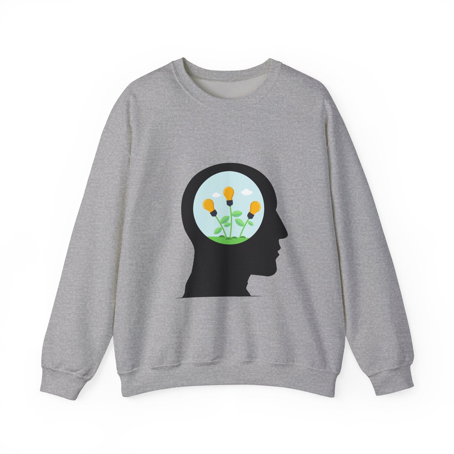 Mindset And Positive Thoughts Unisex Heavy Blend™ Crewneck Sweatshirt