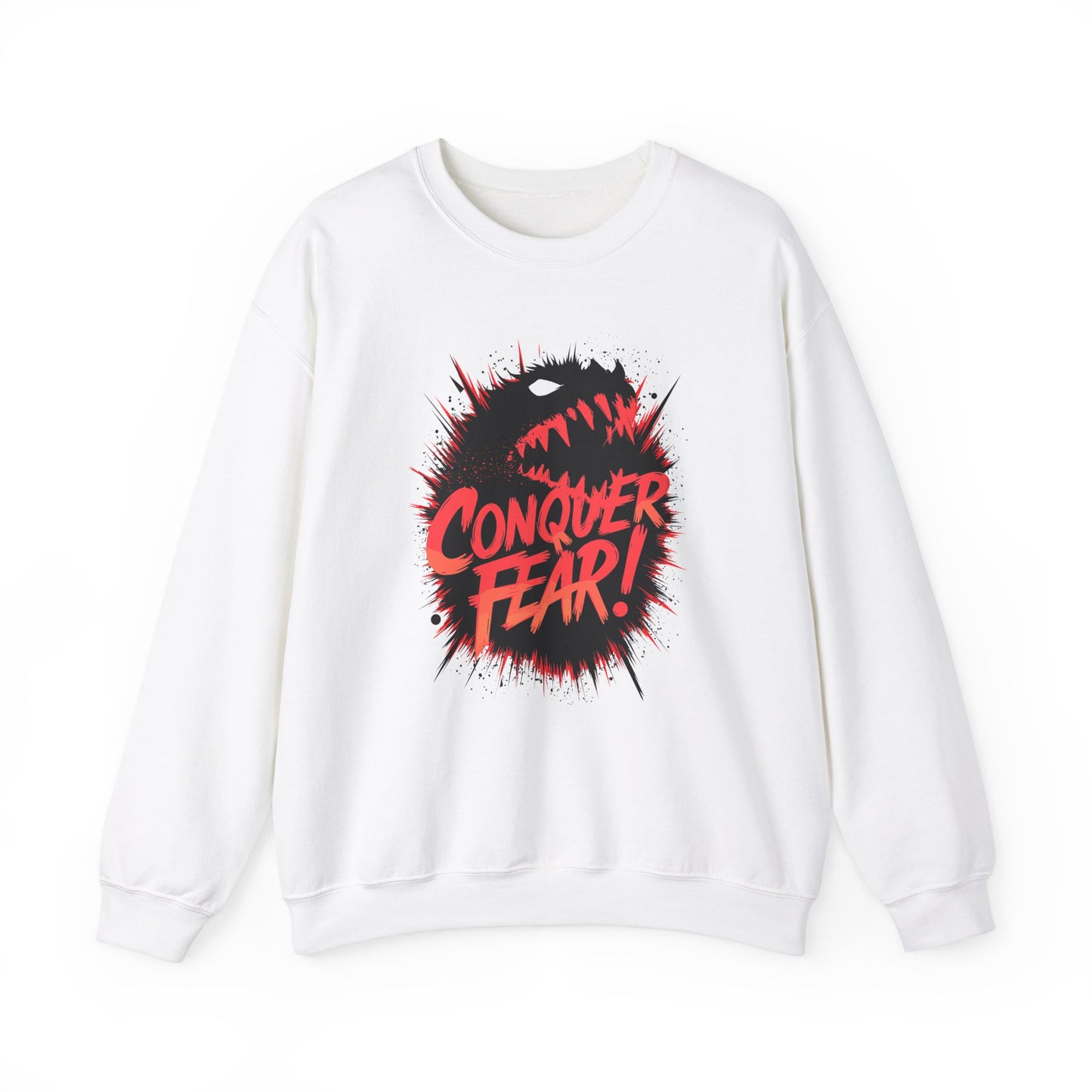 Conquer Fear! Unisex Heavy Blend™ Crewneck Sweatshirt