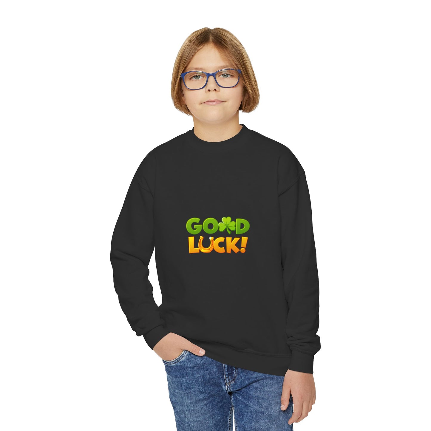 Good Luck Youth Crewneck Sweatshirt