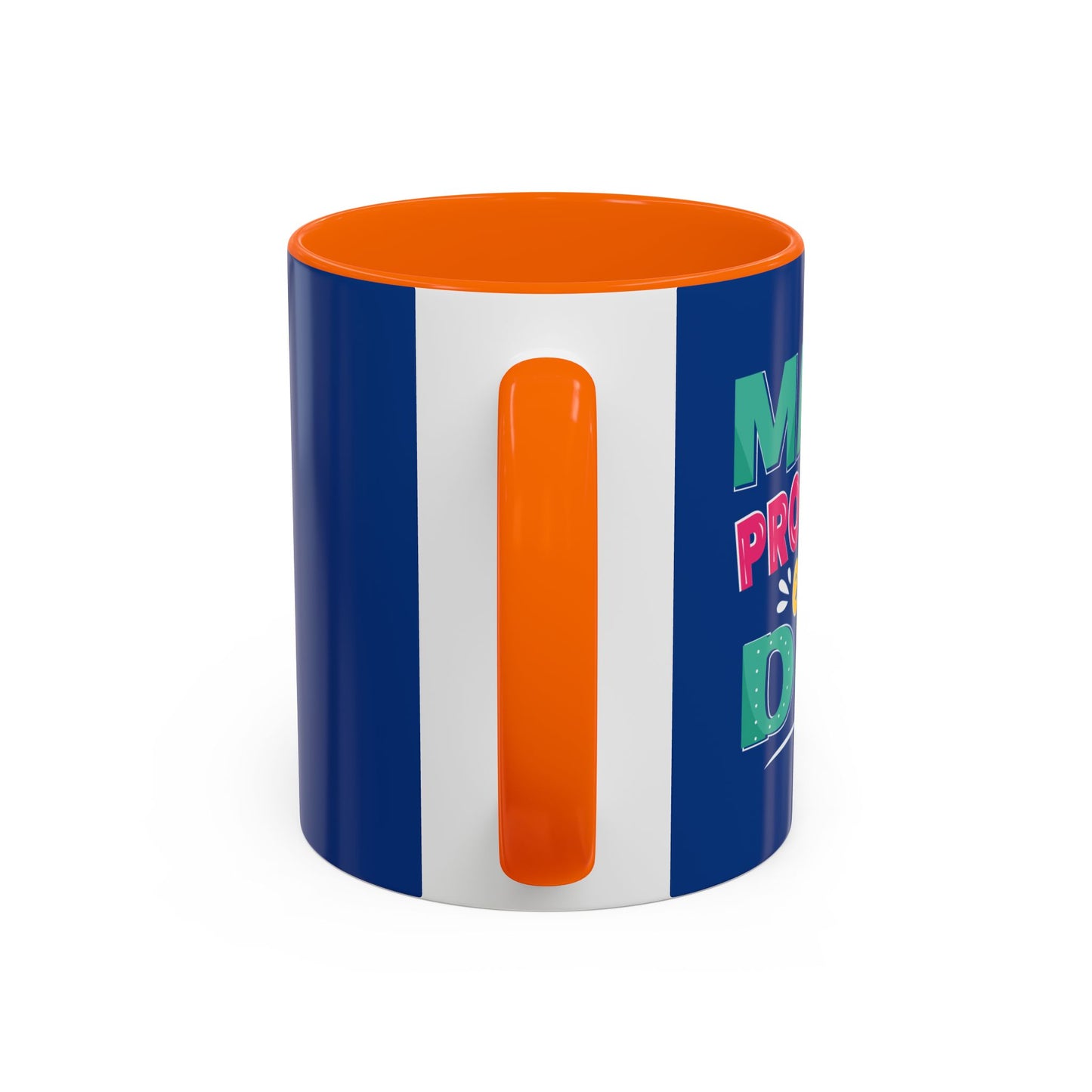 Make Progress Every Day  Accent Coffee Mug (11, 15oz)