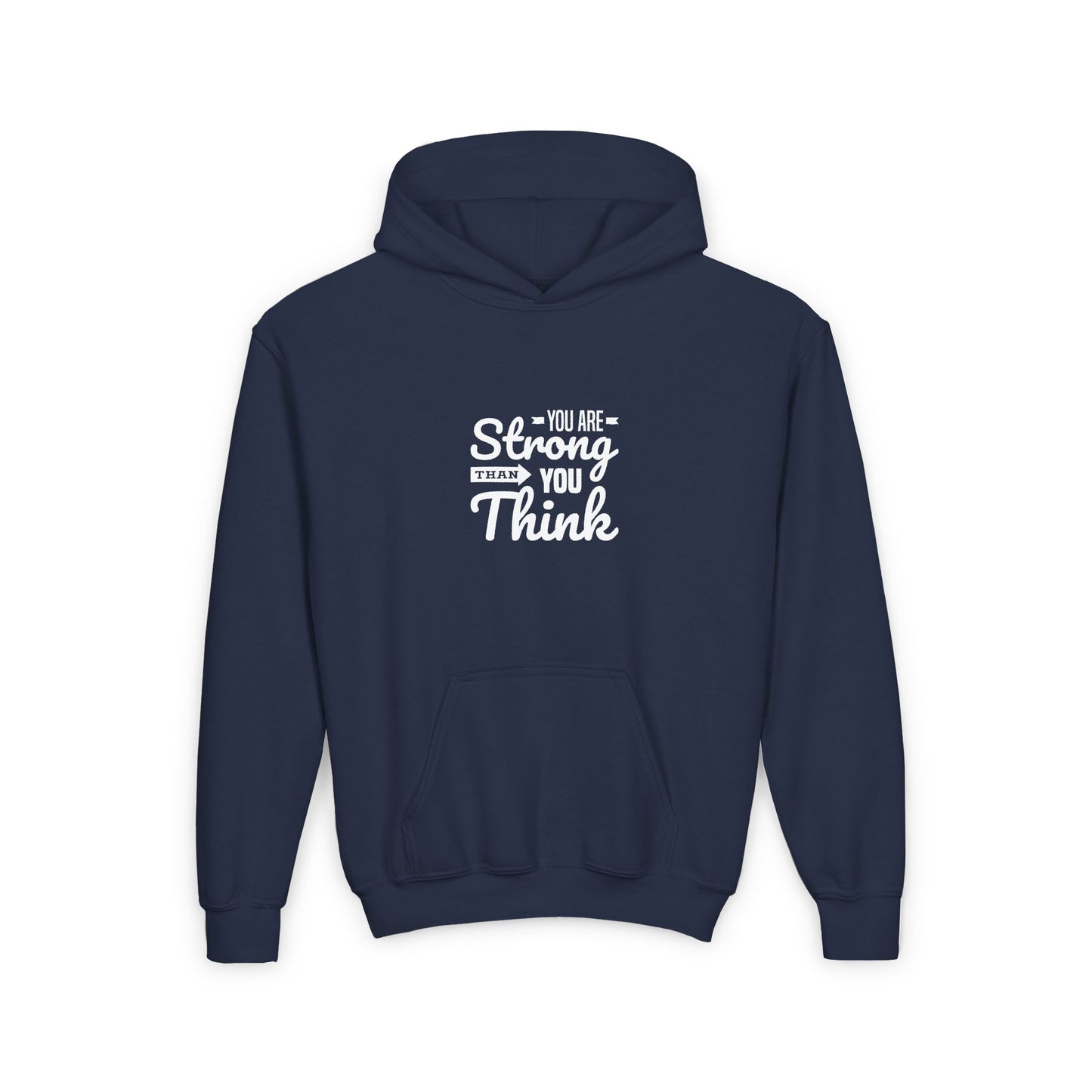 You Are Strong Than You Think Youth Heavy Blend Hooded Sweatshirt