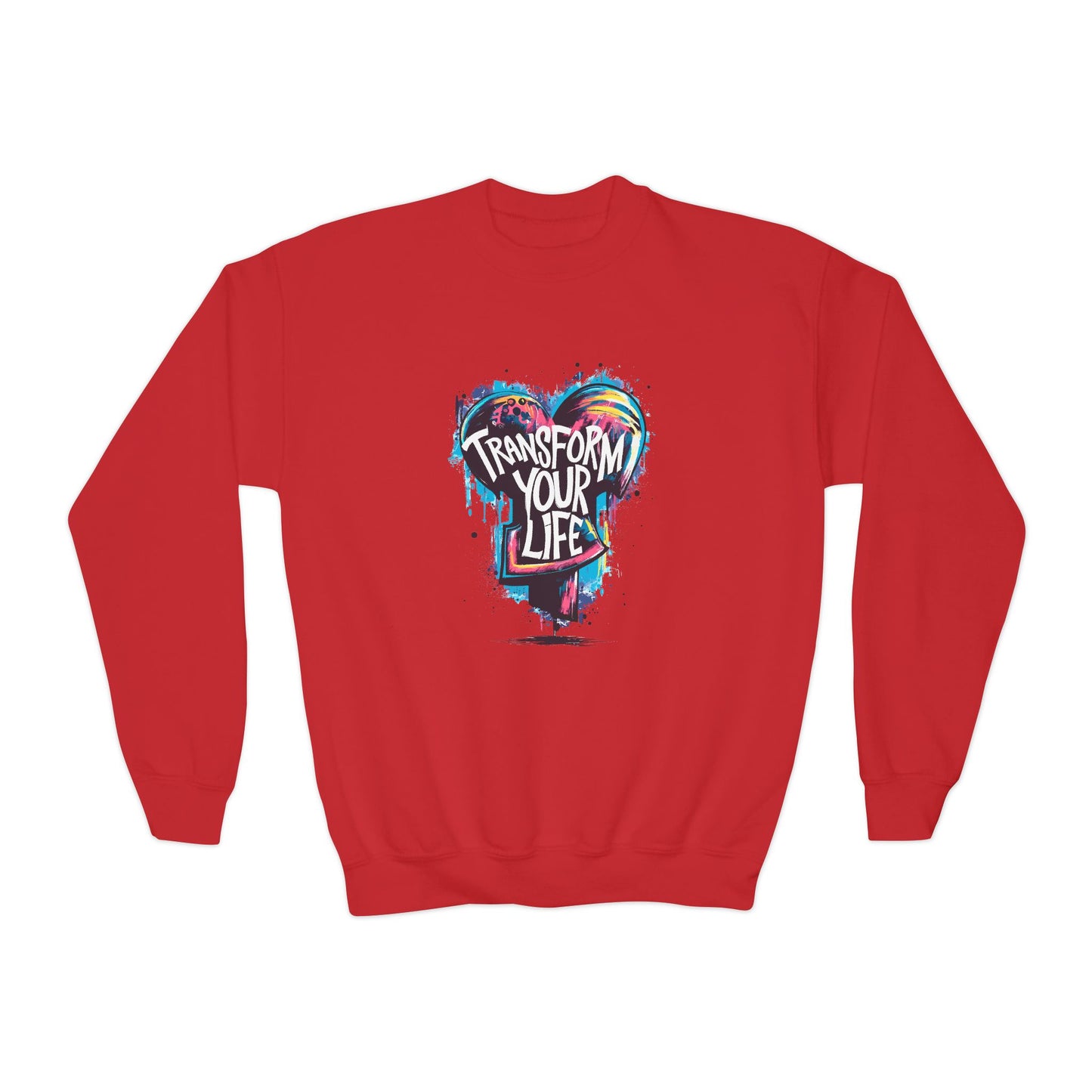 Transform Your Life Youth Crewneck Sweatshirt