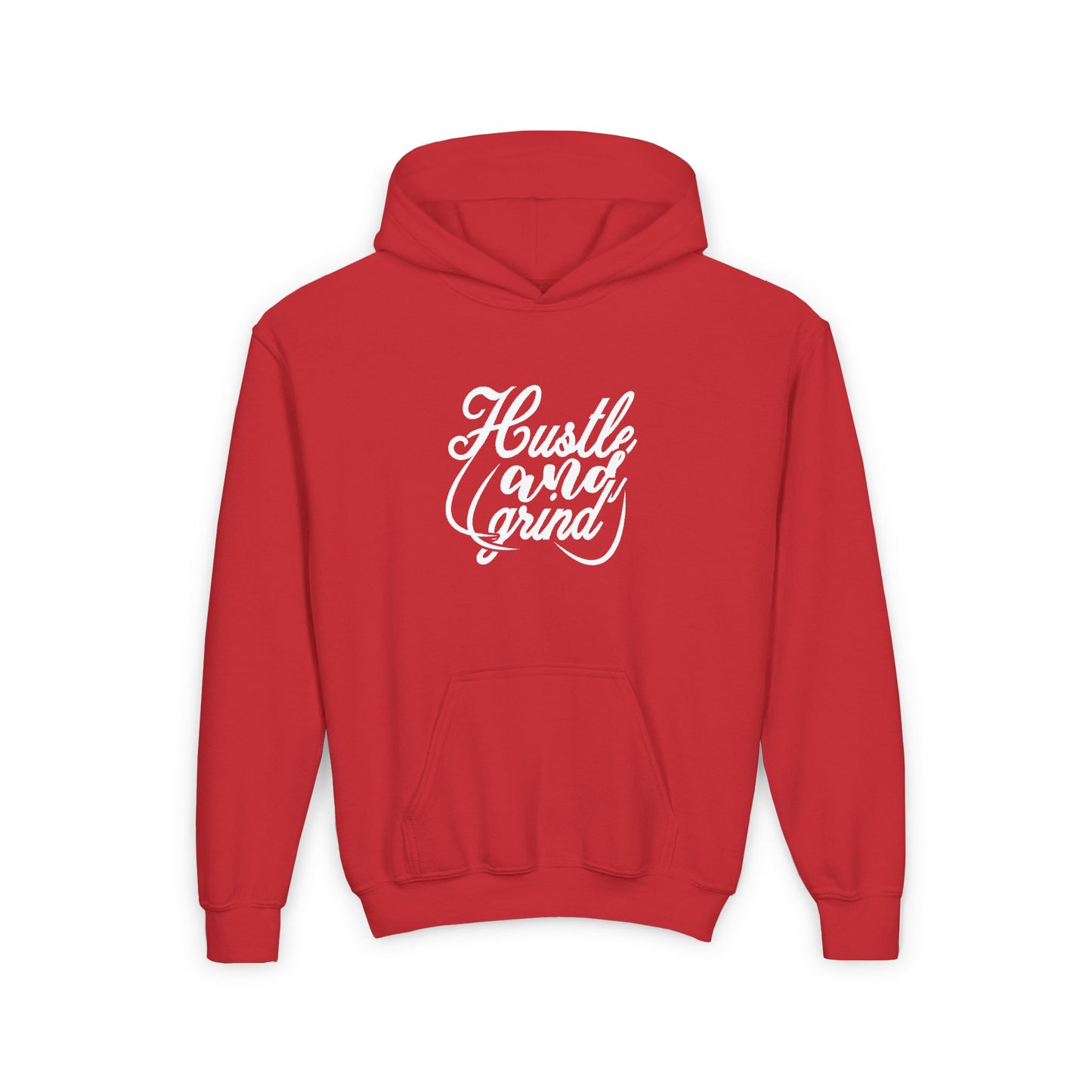Hustle And Grind Youth Heavy Blend Hooded Sweatshirt