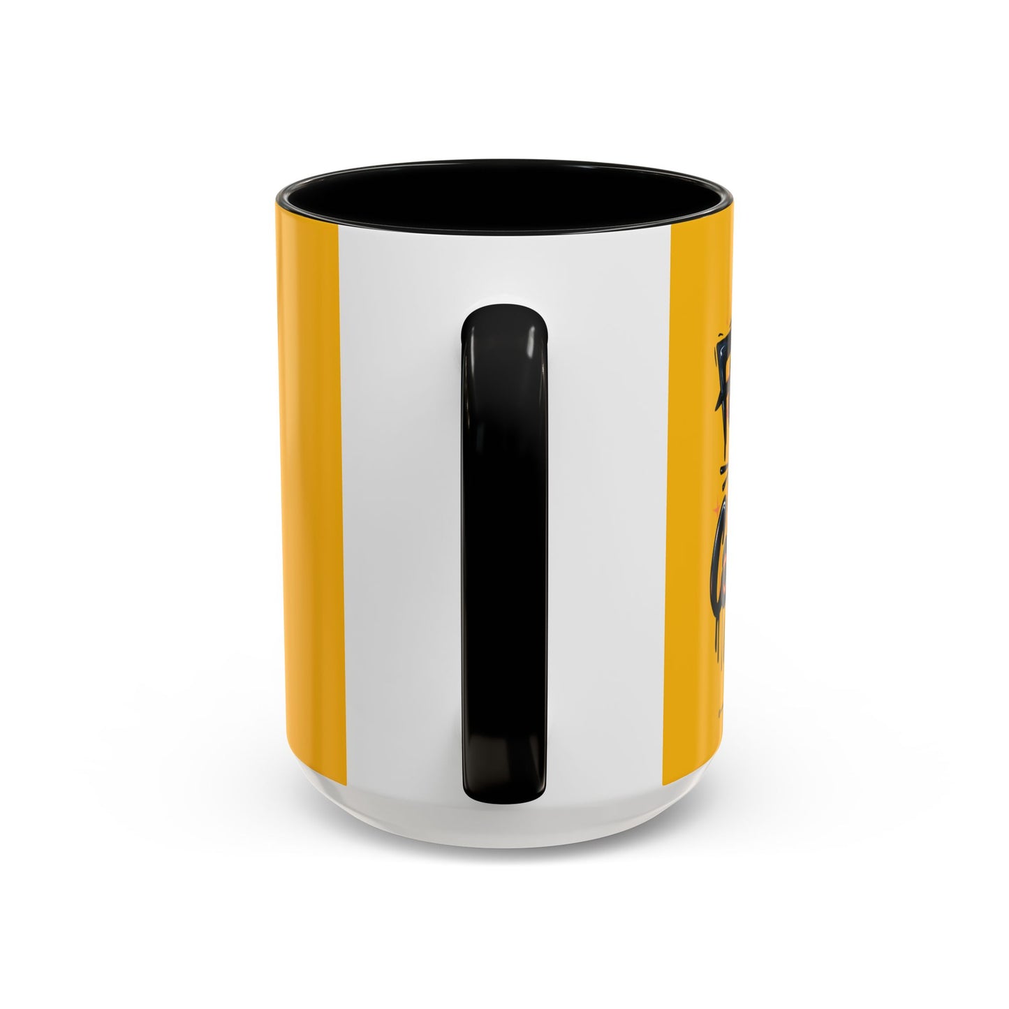 Focus And Conquer Accent Coffee Mug (11, 15oz)