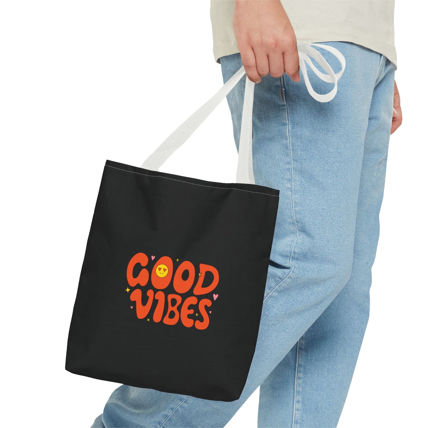 Good Vibes Tote Bag (AOP)