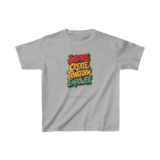 Inspire Create Transform Empower Kids Heavy Cotton™ Tee