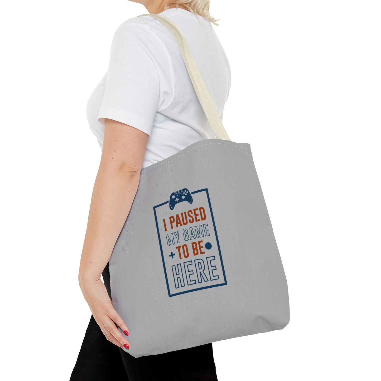 I Pushed My Game To Be Here Tote Bag (AOP)