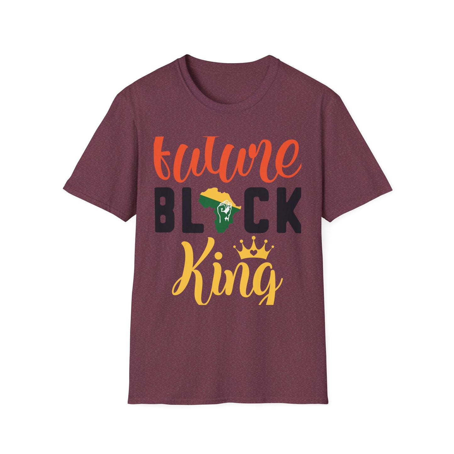 Future Black King Unisex Softstyle T-Shirt