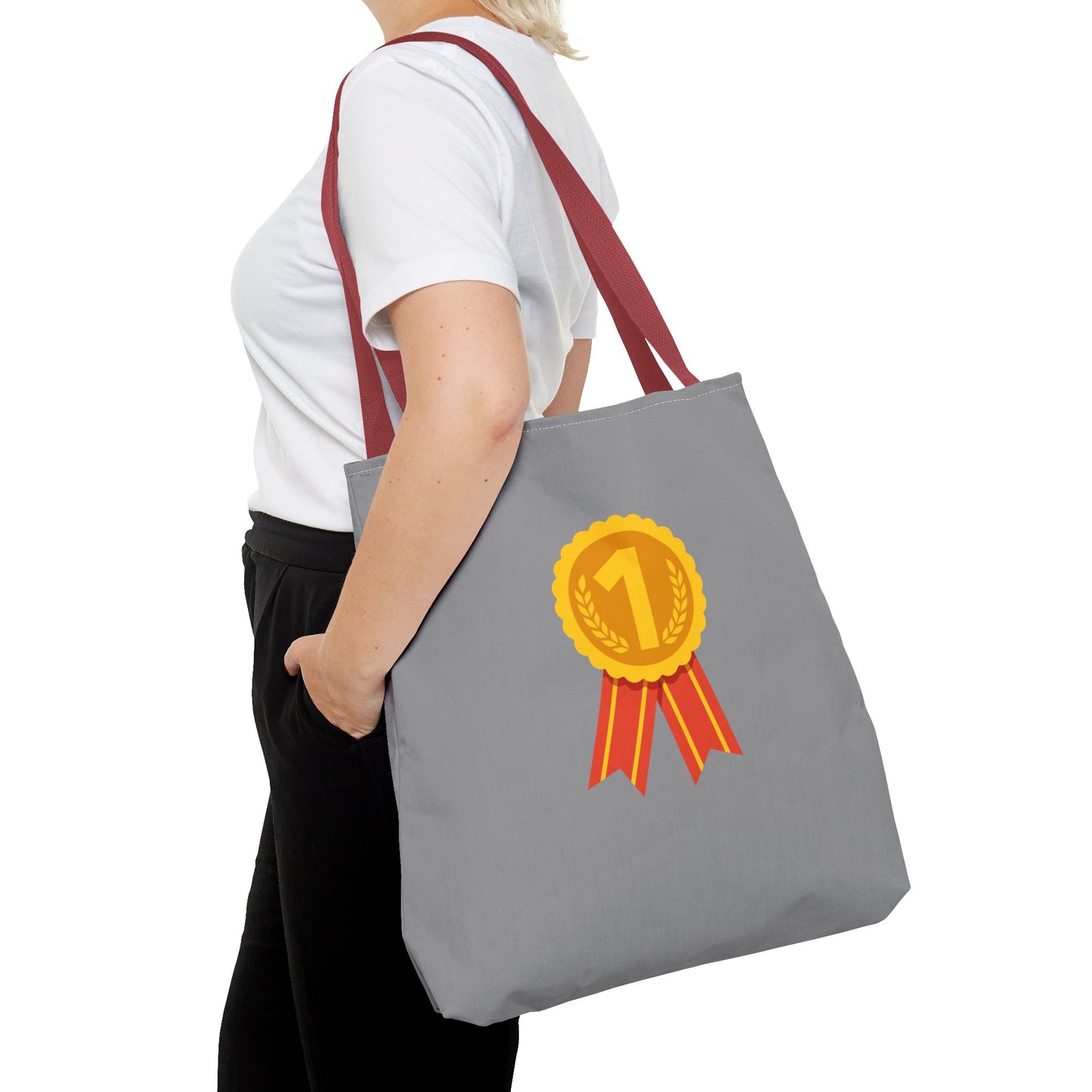 Gold Medal Symbol Tote Bag (AOP)