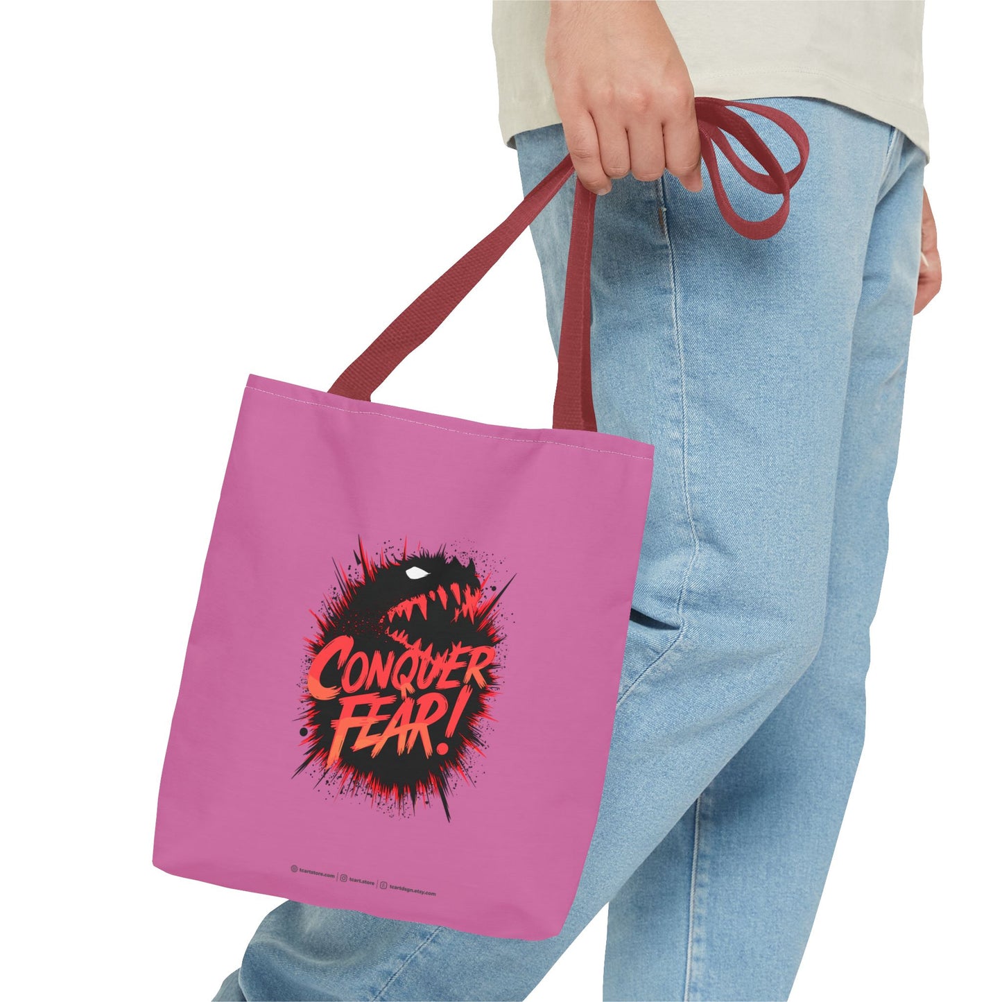 Conquer Fear! Tote Bag (AOP)