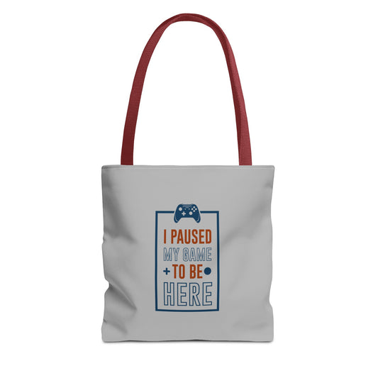 I Pushed My Game To Be Here Tote Bag (AOP)
