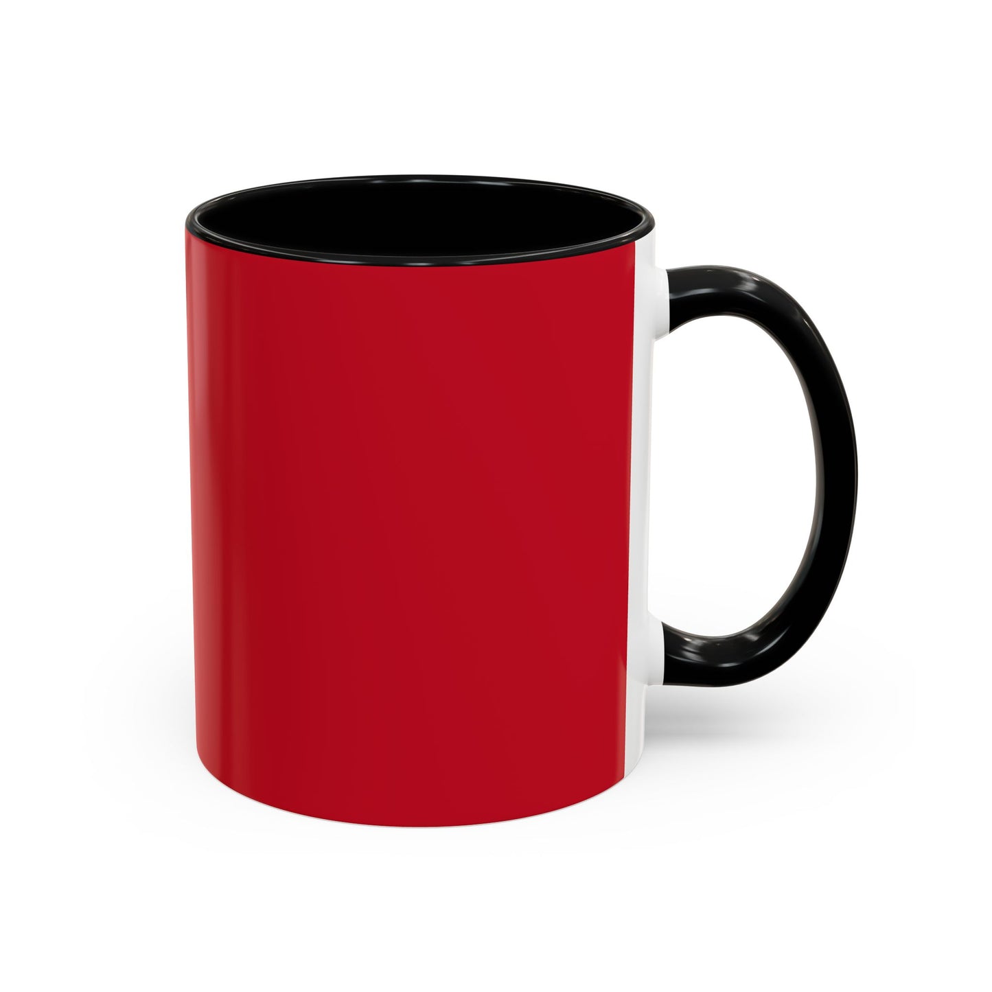 Action Over Words Accent Coffee Mug (11, 15oz)