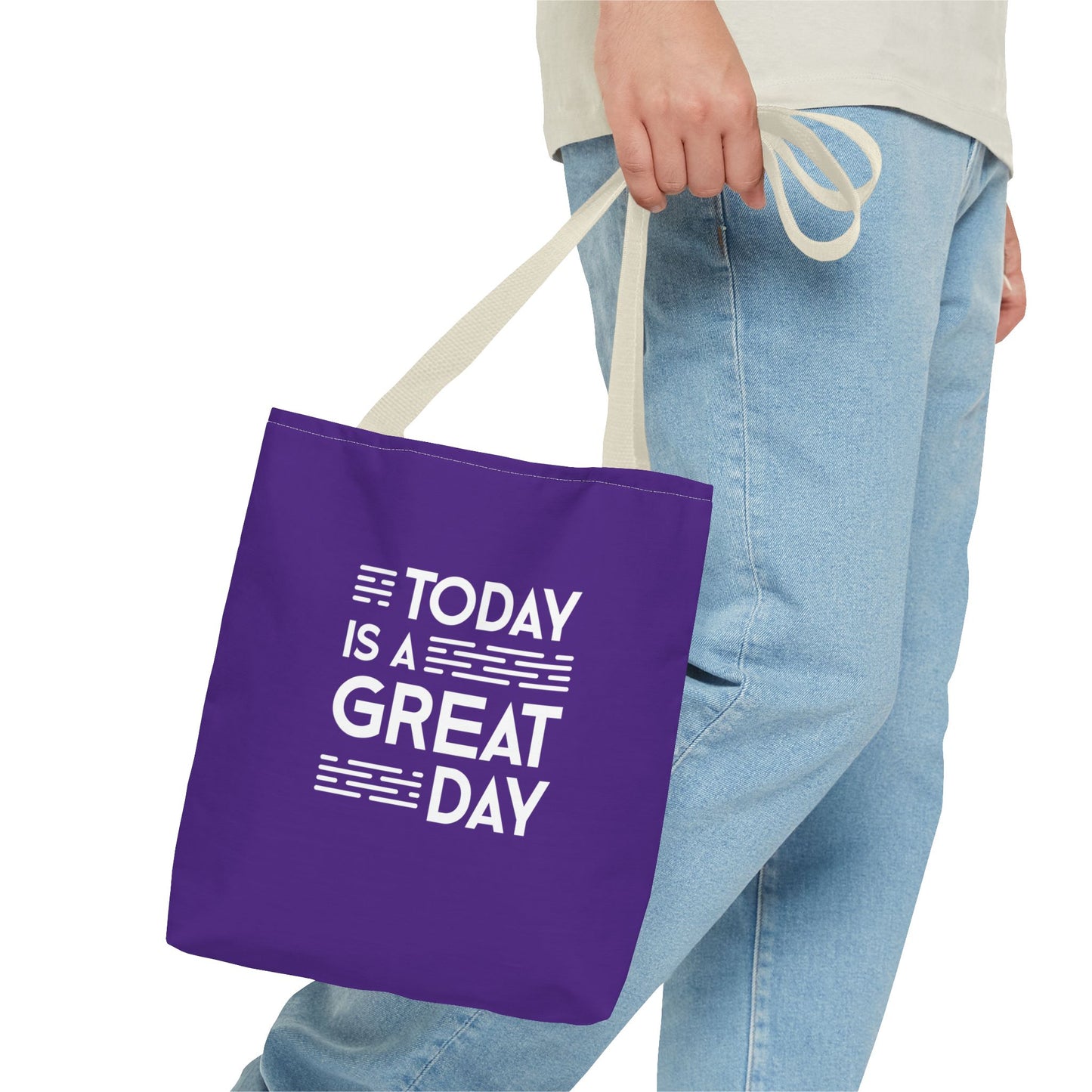 Today Is A Great Day Tote Bag (AOP)
