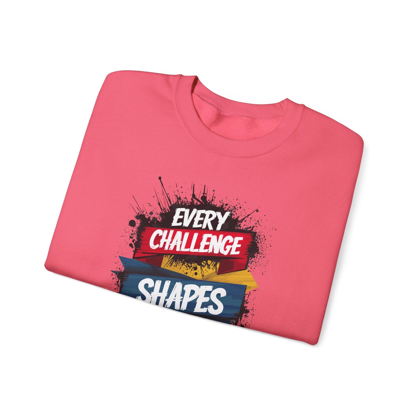 Every Challenge Shapes Your Strength Unisex Heavy Blend™ Crewneck Sweatshirt