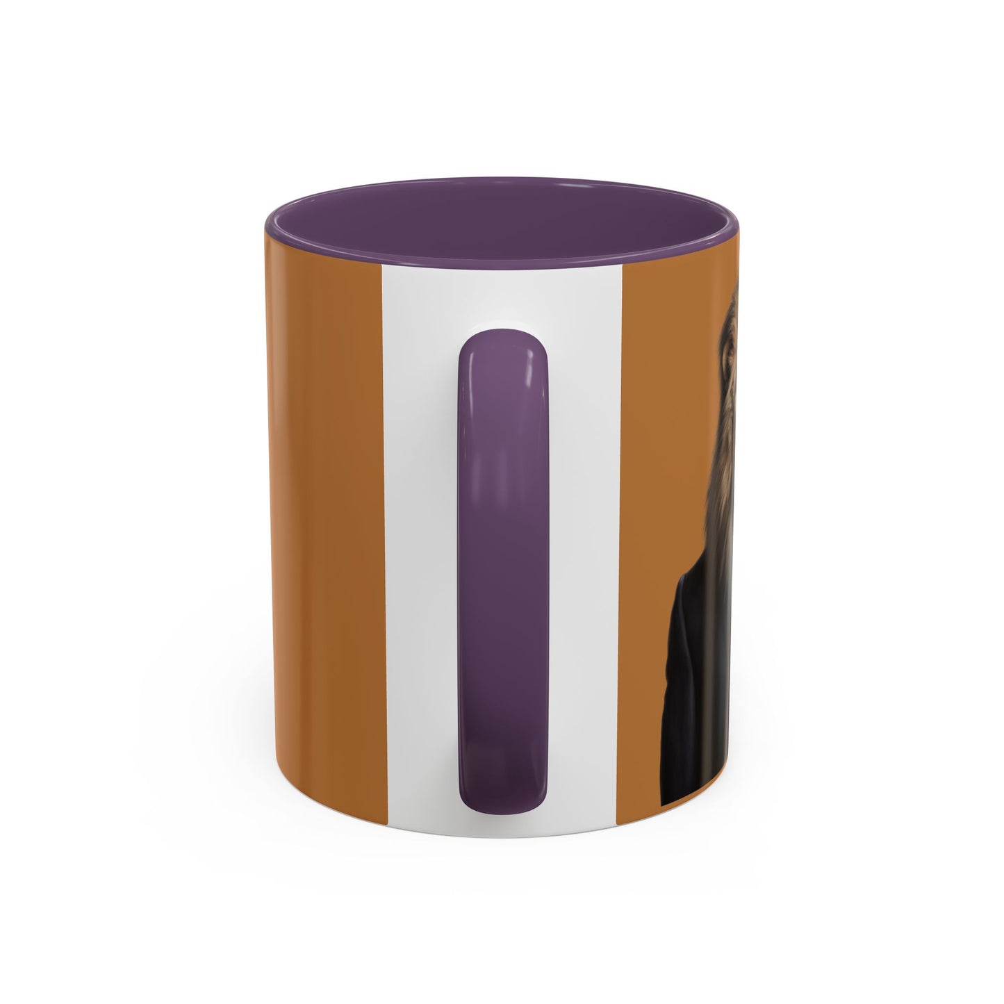 Lion Business Person Accent Coffee Mug (11, 15oz)