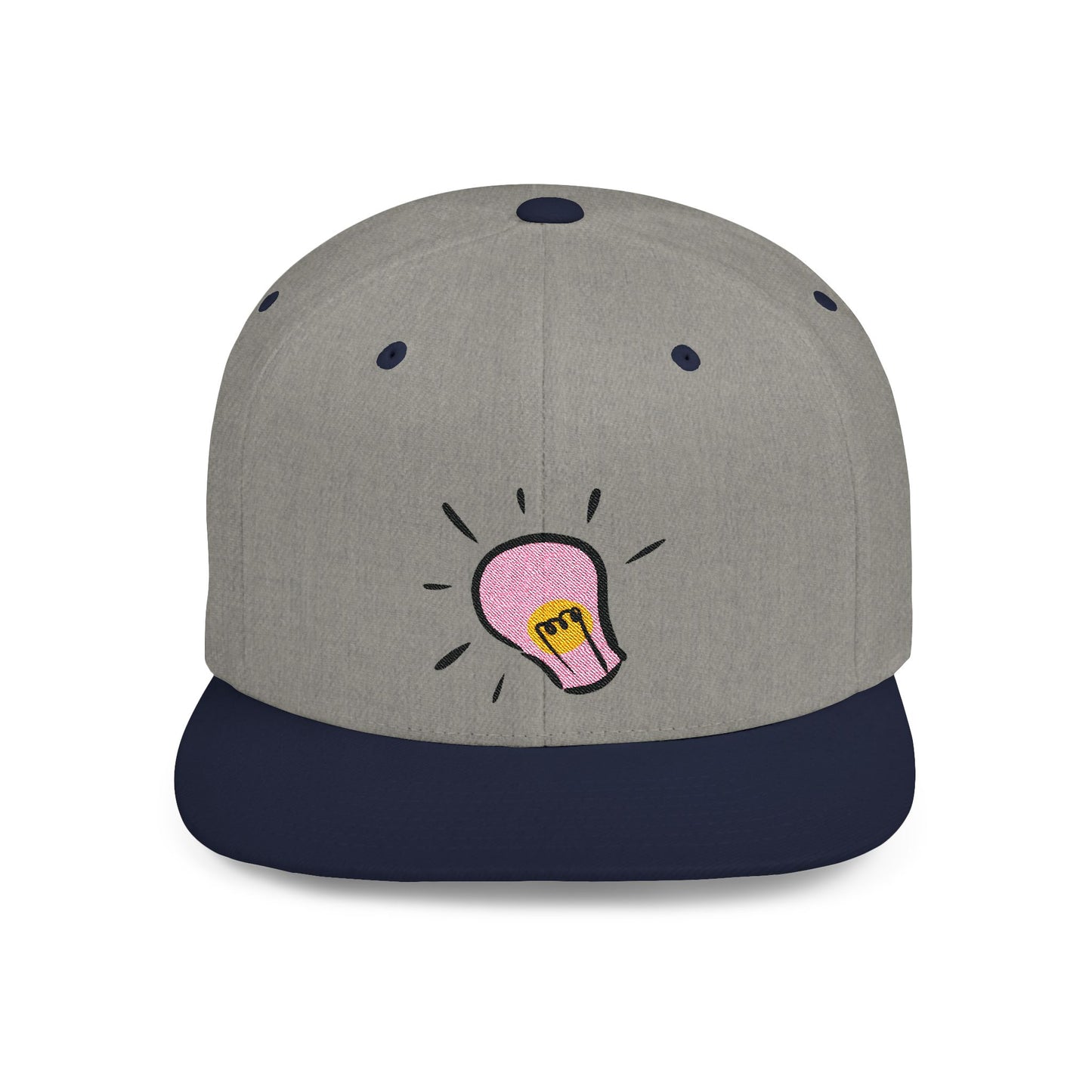 Inspire Idea Bulb Flat Bill Snapback