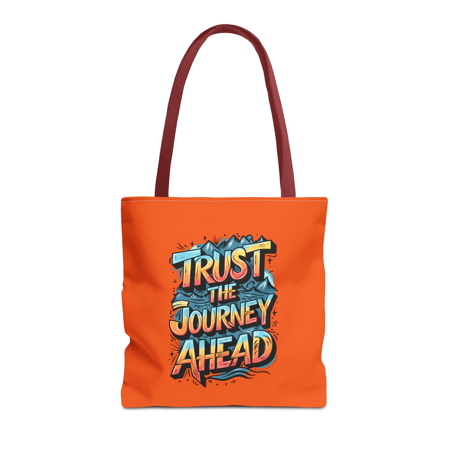 Trust The Journey Ahead Tote Bag (AOP)