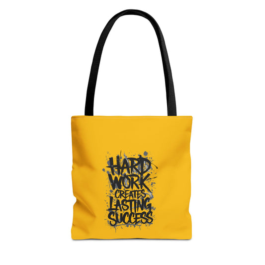 Hard Work Creates Lasting Success Tote Bag (AOP)