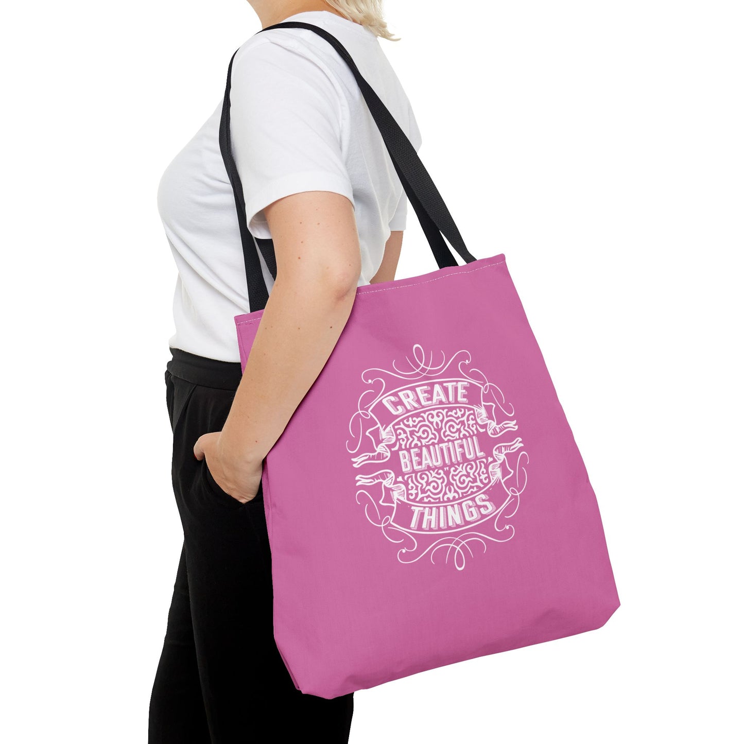 Create Beautiful Things Tote Bag (AOP)