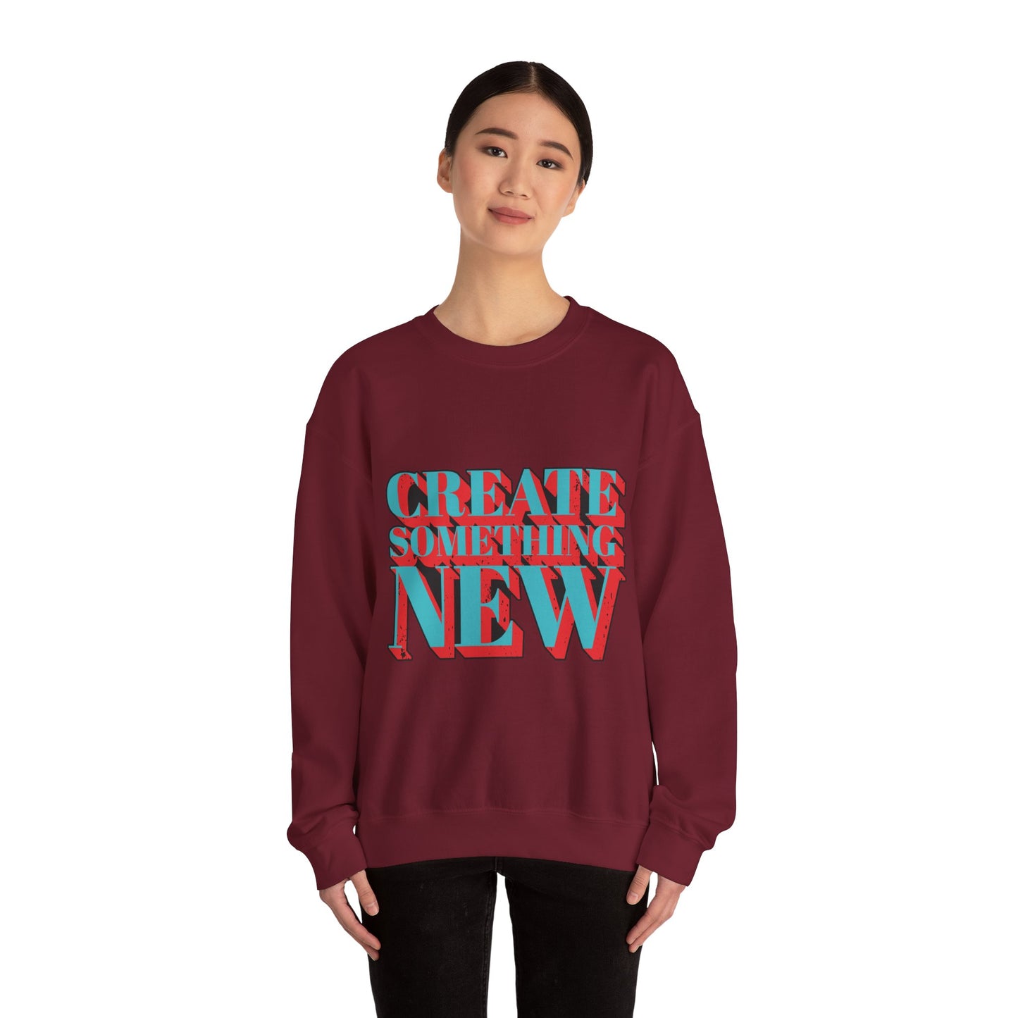 Create Something New Unisex Heavy Blend™ Crewneck Sweatshirt