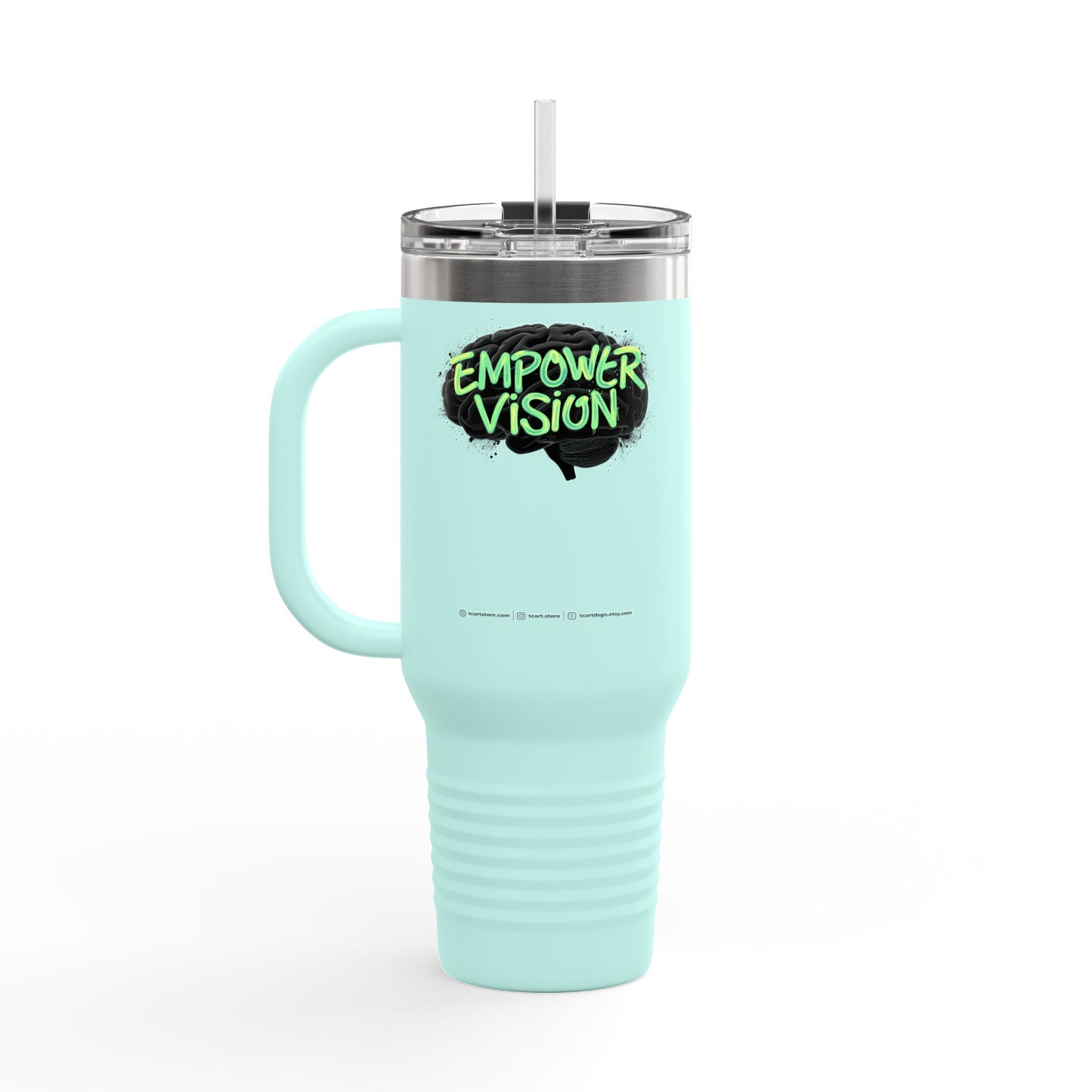 Empower Vision Insulated Travel Mug, 40oz