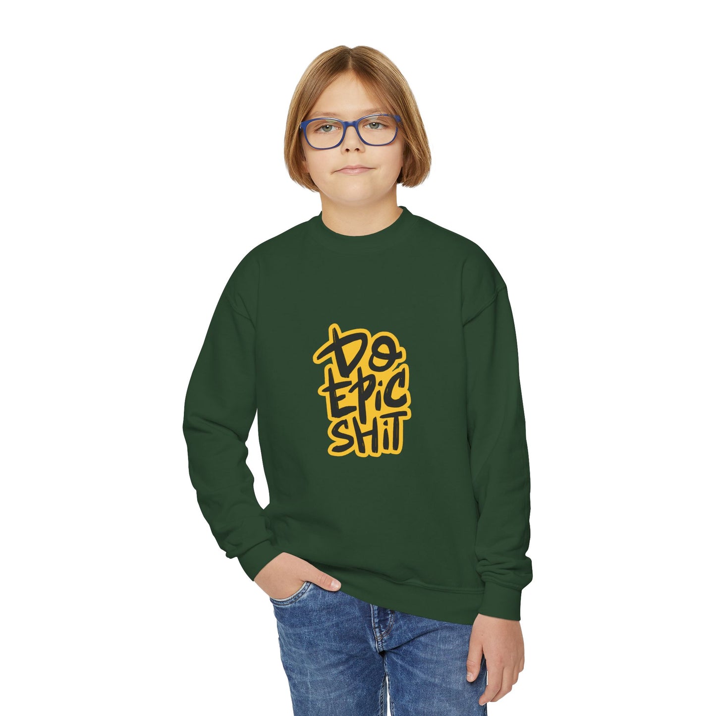 Do Epic Shit Youth Crewneck Sweatshirt