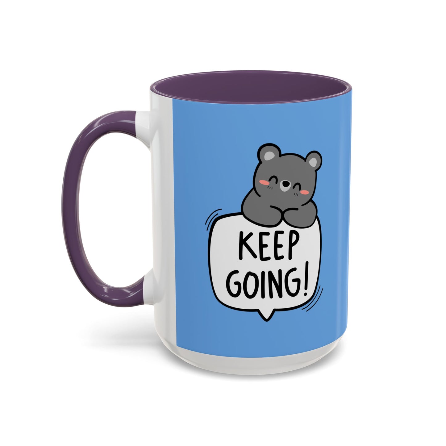 Keep Going Accent Coffee Mug (11, 15oz)