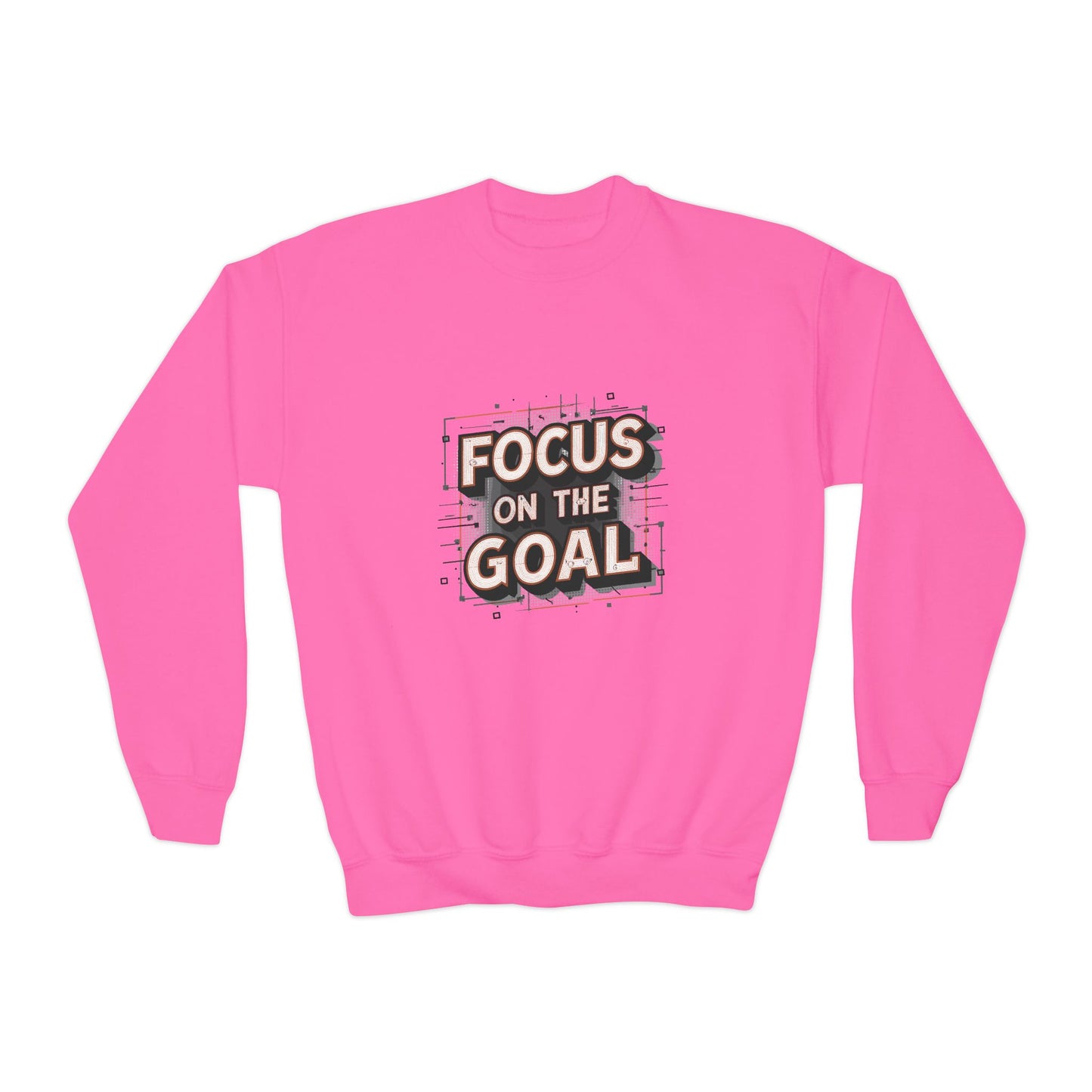 Focus On The Goal Youth Crewneck Sweatshirt